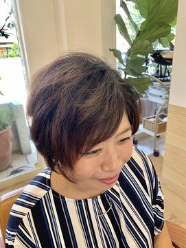 マヤ 昭和店(MYA) 大人可愛いマロンショート