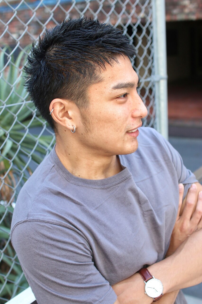 2025年-2026年冬】メンズ｜ボウズの髪型・ヘアアレンジ｜人気順｜8