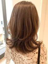 ケーツーナゴヤ(K two NAGOYA)&nbsp;大人かわいい、ロングヘアからバッサリ外はねセミディ