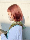 【Reir下北沢】*くびれボブ+ベイビーピンク*