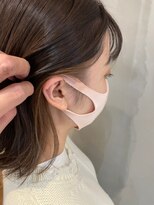 ヴィーヴォ 天六店(VIVO)&nbsp;【VIVO】池田晃久 インナーカラー イヤリングカラー ベージュ