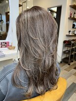 アンプヘアー 西京極店(unpeu hair)&nbsp;ハイライトレイヤーウルフ