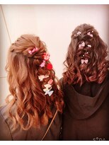 ヘアメイク ジェイエム&nbsp;ハーフアップ