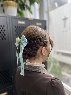 ヴァイス 渋谷店(VAICE) 【ボブ】アップ風ヘアセット