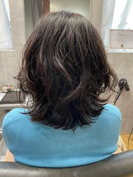 カームバイリコ 学芸大学(calm by liko) ショコラアッシュ/ヘルシースタイル/ふんわりカール/学芸大学