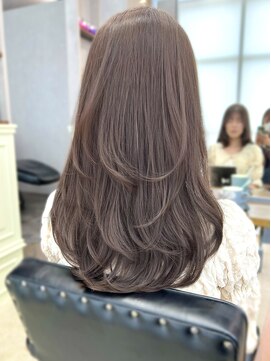 ザシー おおたかの森(The C) ワンカールでふわっとレイヤースタイル サマーベージュ