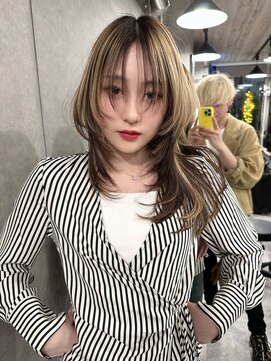 レディアル 渋谷(REDEAL) ワンホンヘア/韓国ヘア/前髪[レイヤーカット/渋谷]