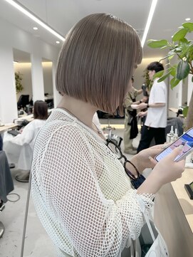 グラフ 蔵前(GRAFF) ミニボブ/大人かわいい/切りっぱなしボブ/ボブ/ストレート