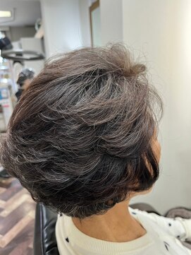 ヘアークラフト サン 住吉店 [ヘアークラフトサン] 大人女性に人気◎ふんわりカールグラボブ