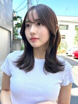 ミラリー トウキョウ(Mirareee Tokyo)&nbsp;20代30代40代◎斜めバング前髪パーマぱっつん前髪斜めバング