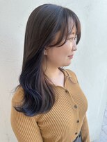 ジュエ ヘアー デザイン(Jue hair design)&nbsp;色落ちも可愛い！ラベンダーインナー