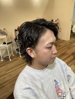トータルビューティーサロン プリエ(prier) アフロ安藤　メンズパーマ/メンズカット