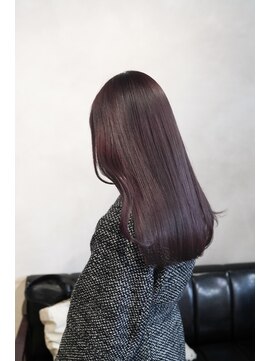 アリー 原宿 表参道(ALLY) 【ALLY 濱田】ブリーチ無し／ラベンダーグレージュ