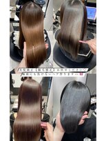 ハルキミナト ジャパン ヨコハマ(HARUKI MINATO japan YOKOHAMA)&nbsp;梅雨にも負けない艶髪ヘア　縮毛矯正