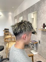 カットストゥディオス 草津店(cut studios)&nbsp;【滋賀メンズパーマ】ツイストパーマ×ハイライト