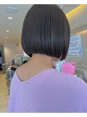 ボブで梅雨対策2【摂津本山/髪質改善】