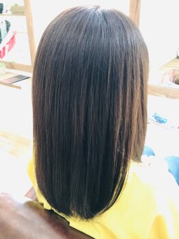 ピース ヘアーアンドスパ(PIECE hair&spa)の写真/今までの縮毛矯正とは違う、髪質改善を叶える縮毛矯正！髪に優しく、柔らかい、憧れのさら艶髪に―。