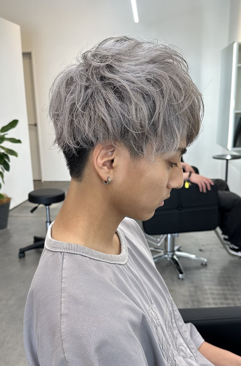 メンズカラー: グレイ(s2107250475) 2026年冬メンズ｜グレーアッシュの髪型・ヘアアレンジ｜人気順