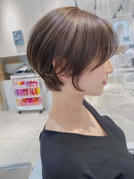 バサ 花小金井店(BASSA) ショートカット×ひし形ショートボブ×前髪あり20代30代40代 a