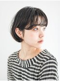 抜け感クラシカルボブ