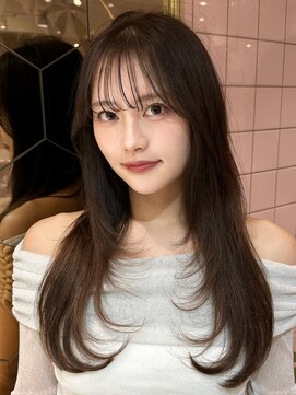 ルームバイシー 新宿(Loom. by Sea) ○小顔前髪顔周り×レイヤーカット【新宿/レイヤーカット】
