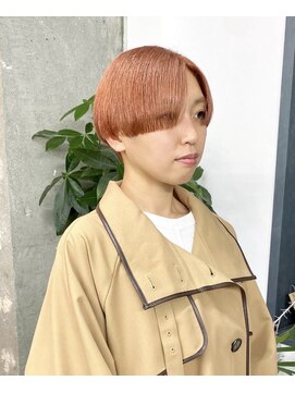 アペロ 柏(Apero) ハンサムショート/オレンジカラー