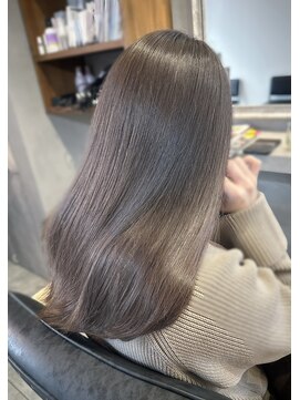 プリームヘアーホワイト(Pleame hair WHITE) オリーブベージュ