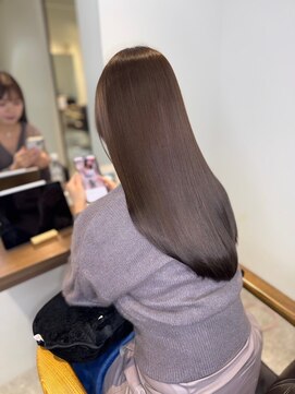 アールサロン アネックス 名駅(Rr SALON ANNEX) 赤みを抑えたブラウンカラー