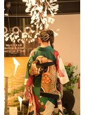着物ヘアセット
