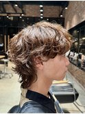 ゆるふわ系パーマ好きな方必見!シャドウパーママッシュウルフ