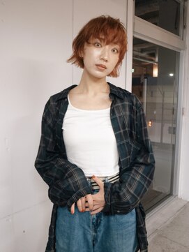 スティードトーキョー(Steed Tokyo) A-line BOB / orange blown【Steed/立川】