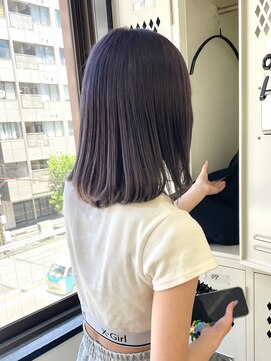 ソソ(soso) くびれヘア/アプリコットオレンジ/夏のヘアアレンジ/横浜