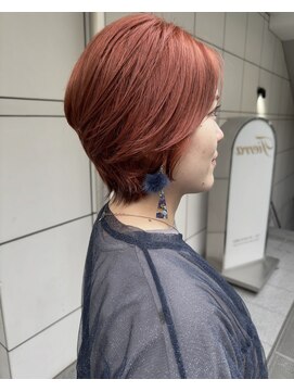 ティエラ 原宿 表参道(Tierra) 〈Tierra毛利仁美〉ダブルカラーで高彩度なオレンジカラー