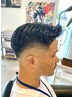  【barberスタイル】カット＋スキンフェード+美眉カット　￥7,500