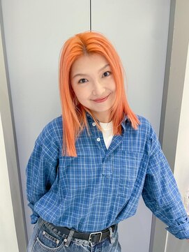 ユーリ(JUURI) オレンジ / ペールカラー / ミディアム