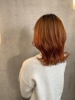 トリコ(ToricO) オレンジベージュ アプリコットオレンジ ダブルカラー