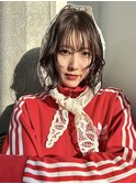 くすみベージュ/パーマ/前髪/レイヤー/髪質改善/縮毛矯正/柏