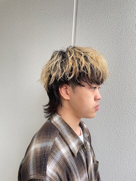 ヘアサロン ガリカ 表参道(hair salon Gallica) 濡れ感束感ウルフマッシュ/アンブレラカラー