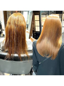 ルアナ トウキョウ(Luana TOKYO) 美髪矯正ビフォーアフター 30代女性