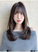 【坂本スタイル】レイヤーカット/髪質改善/縮毛矯正/20代/30代