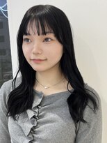 シーン(scene) 【Kurumi】圧倒的艶髪!透明感ブラックグレージュ