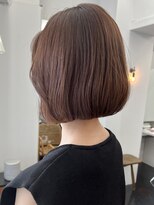 シベルバレー 横浜(sibell)&nbsp;＊20代30代ミニボブレイヤー丸みボブ前髪ありボブ顔周りレイヤー