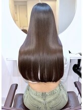 全席個室美容室 Zina 新越谷 髪質改善＆トリートメント【6月11日OPEN（予定）】&nbsp;上質な艶髪ロング★何度も触りたくなる髪質改善カラー