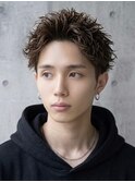 アクティブショート刈り上げショートラフパーマニュアンスパーマ