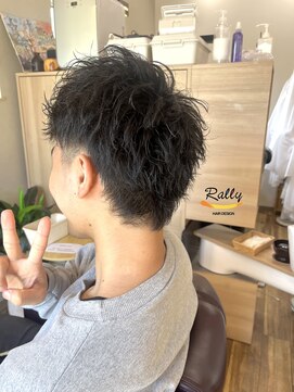 ラリー(Rally) サイドツーブロックショート