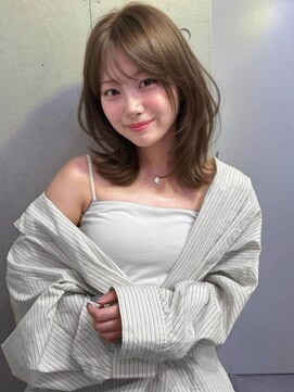コードライン 岡崎店(CODE.LINE) 《CODE.LINE》束感たっぷりレイヤーミディアム