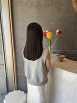 ロエ 平尾山荘(loe) 縮毛矯正×グレージュ