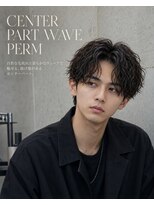 ヘア セラヴィ 城南(hair C'est La Vie)&nbsp;センターパートウェーブパーマ