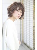 大人かわいいラフカールショートボブ♪CAMINOIA 銀座♪