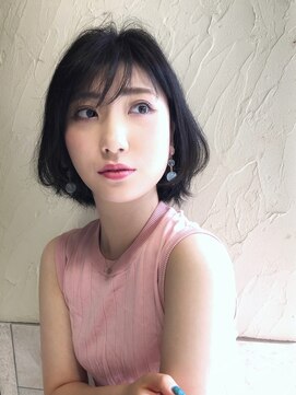 ヘアリゾート粋 ティガ 池袋店(tiga) やわふわ サマーブラック　　【tiga池袋店】